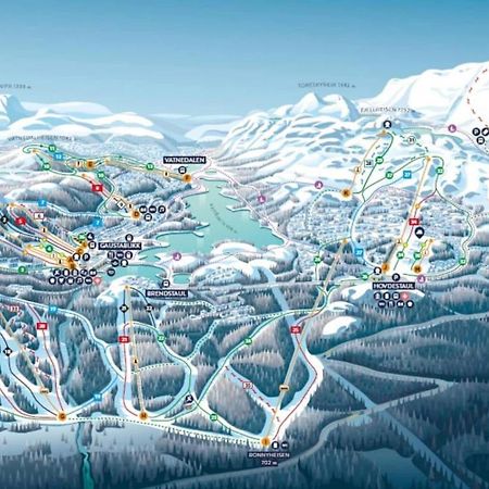 Tveitopark Apartments Rjukan Bagian luar foto